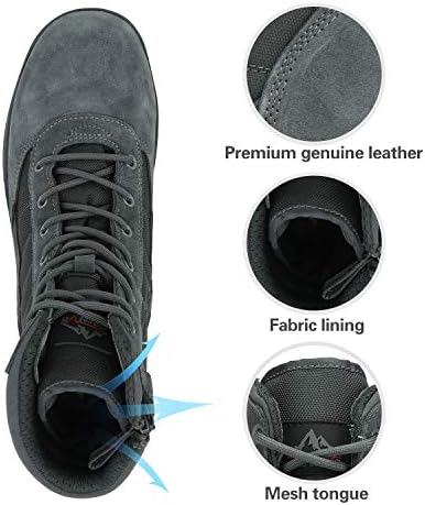 NORTIV 8 Men's Military Tactical Work Boots