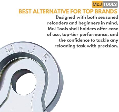 McJ Tools Reloading Cartridge Shell-Holders