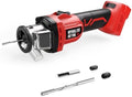 Cordless Drywall Cut Out Tool Fit for Milwaukee M18/18V Battery, Rotary Saw