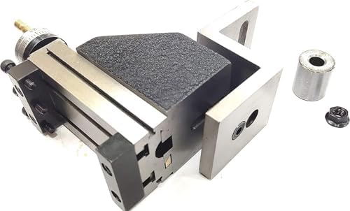 Buyohlic Z Type Caste Iron Angle Plate for Mini Vertical Milling Slide Mounted -Direct Fit for Mini Lathe Machine Tools