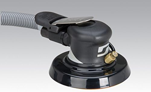 Dynabrade 57573 5" (127mm) Wet Dynorbital Supreme Random Orbital Sander, Deluxe, .24 hp, 10000 rpm, 3/16" (5mm) Dia. Orbit, Rear Exhaust, 5/16"-24 Spindle Thread