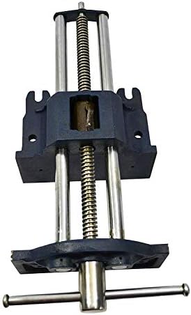 Groz 9" Rapid Action Woodworking Vise, 13-1/2" Jaw Opening, Buttress Thread Screw, Cast Iron Body with TOE-IN Jaws for Workbench Cabinet and Furniture Building (39012)