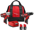 2494-22 for Milwaukee M12 2-Tool Cordless Combo Kit