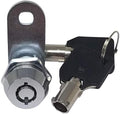 5/8" Tubular Cam Locks (180° Chrome, 1-Pack) RV Toolbox Cabinet Replacement