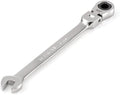 TEKTON 6 mm Flex Head Ratcheting Combination Wrench | WRC26406 | 12-Point