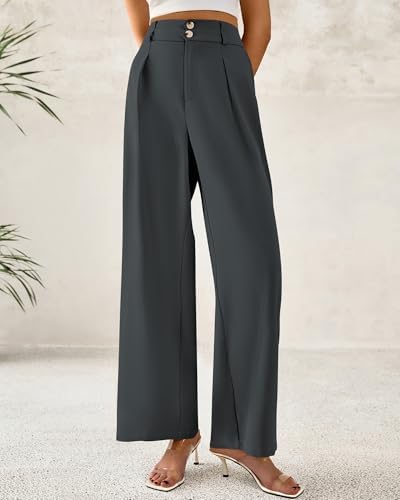 BTFBM Wide Leg Dress Pants Women Business Casual Outfits