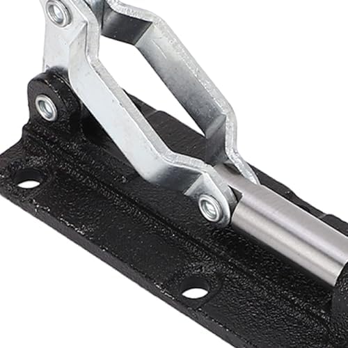 Double Head Toggle Clamp, Dual Head Quick Release Push Pull Clamp with 350kg Clamping Force, 80mm Stroke and 185 Degree Handle Opening for Welding Moulding Fixing Devices