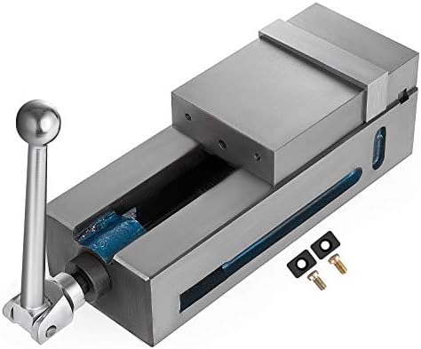 Mophorn Milling Vise 4"/100mm,Bench Clamp Vise Nodular Cast Iron Material,Clamping Vise Clamping Force 19KN Max, Milling Machine Vise
