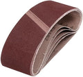 HARFINGTON 2-1/2 x 14 Inch Sanding Belts, 5 Pcs 180 Grits Aluminum Oxide