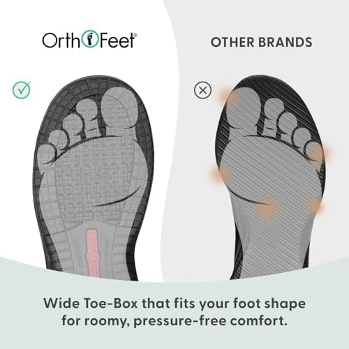 Orthofeet Quartz Orthopedic Women Slip on Work Boots