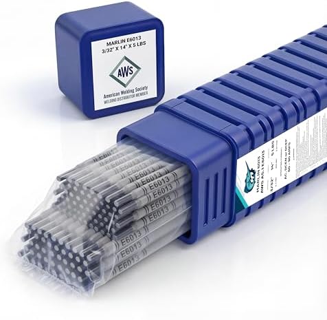 E6013 Welding Rods 3/32”, 5 lb — Premium Carbon Steel Stick Welding Electrodes, Smooth Arc, Easy Slag Removal, All‑Position, Beginner‑Friendly, Sheet Metal & Mild Steel, AC/DC & 110V Compatible