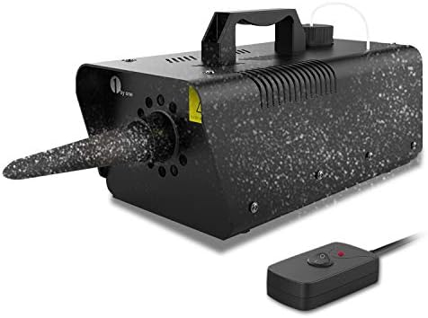 1byone 650W Snow Machine with Wired Remote Control