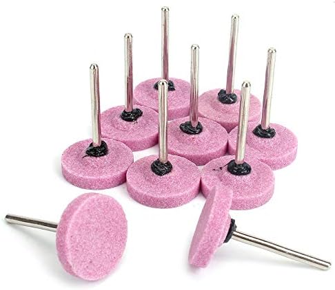 10-50Pcs T Shape Mounted Point stone Grinding Head Wheel Drill Rotary Tools Cone Type Abrasive Tools,30pac