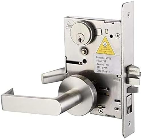 Commercial Mortise Lockset with Lever for Entry/Office Door F04