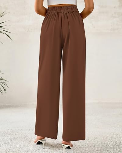 BTFBM Wide Leg Dress Pants Women Business Casual Outfits