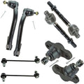 TRQ Front Steering & Suspension Kit Ball Joint Sway Bar Stabilizer Link Tie