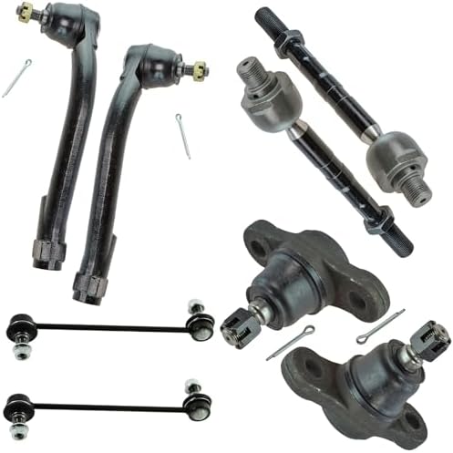 TRQ Front Steering & Suspension Kit Ball Joint Sway Bar Stabilizer Link Tie