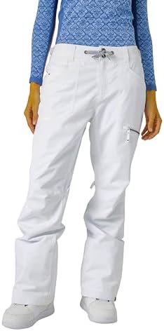 Roxy Women's Nadia Ski Pant – 10K Waterproof, Insulated, PFAS-Free, Adjustable Waist & Snow Gaiters