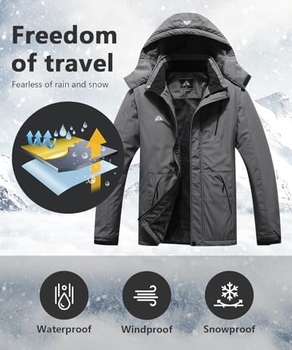 Men's Mountain Winter Coat