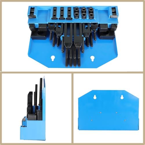 58 Pc 1/2 Inch T-Slot Hold Down Clamp Clamping Kit