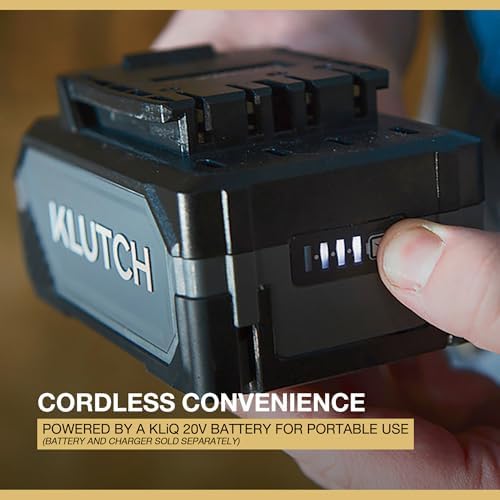 Klutch Surface Conditioning Tool, KLiQ 20V, 3/4in. Spindle, 3000 RPM, Brushless Motor, Cordless, Bare Tool, Variable Speed, 6-Speed Control, Ergonomic Grip, Metal, Wood & Surface Finishing