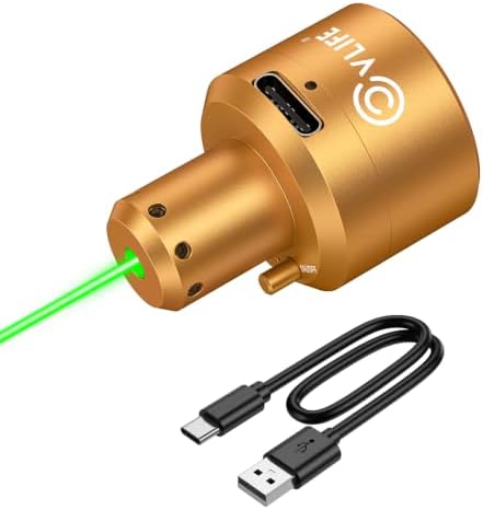 CVLIFE Rechargeable Green/Red Laser Bore Sight Magnetic Bore Sight Laser
