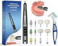 Cordless USB Polishing Machine 35000 RPM, Helps Refine Edges for a Comfortable Fit, Remove Surface Stains, Edge Smoothing and Surface Finishing, Polishing Head Set with Step-by-Step Instructions, Gift