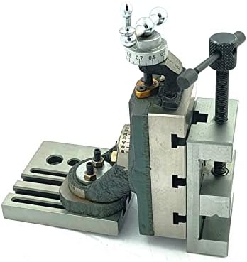 Mini Vertical Milling Slide with 2"/ 50 mm Mini Steel Vice & Base Mounting Plate - Direct Mounting on 7 x 14 Mini Lathe Machine