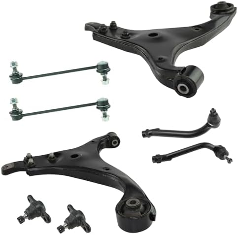 TRQ Front Steering & Suspension Kit Ball Joint Control Arm Sway Bar