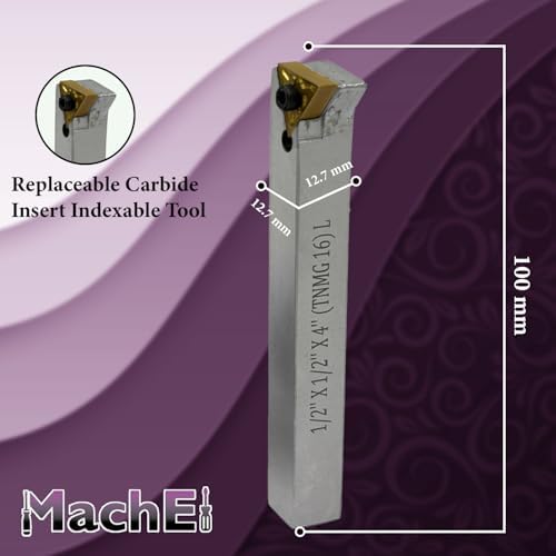 MachEl 4" Fly Cutter with Indexable Carbide Insert Tool 3/4"(19 mm)