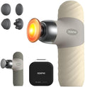 RENPHO Mini Thermal Massage Gun with Heat, Color Silicone Casing, 4 Speeds
