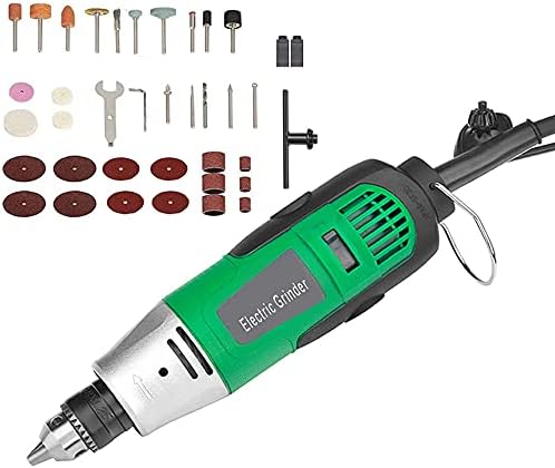 260W Rotary Tool Power Die Electric Multi-function Grinder Carver Set, Stepless Variable Speed Adjustment, 31000RPM, Lightweight