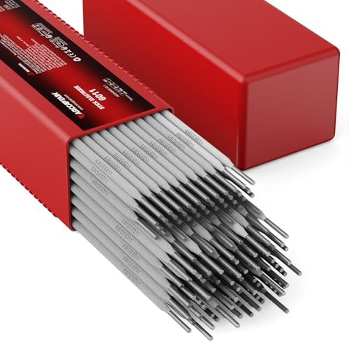 ARCCAPTAIN E6011 Welding Rods 1/8" 10LB Carbon Steel Stick Electrodes