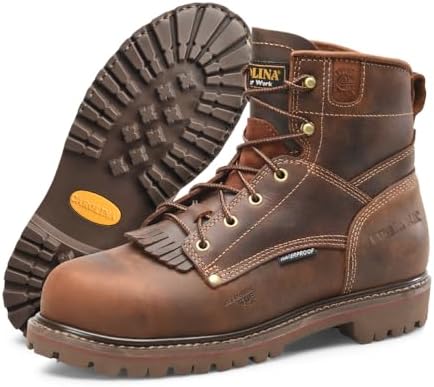 Carolina 28 Series 6" Waterproof Men's Work Boots, Composite Toe