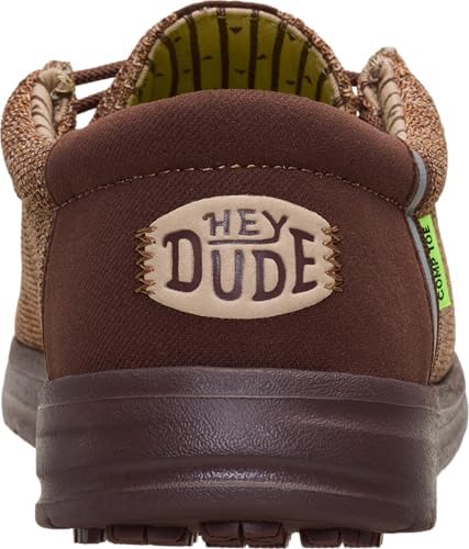 HEYDUDE Men's Wally Work CT | Water-Repellent, Slip Resistant Work Shoe