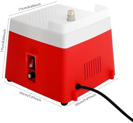 Mini Color Grinder, 110V Portable Electric Stain Grinder, Industrial Stain Glass Art Grinding Tool, 4200r/min DIY Grinding Tool