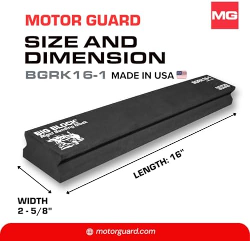 Motor Guard - Sanding Block (BGRK16-1),One Size