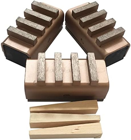 Diamond Grinding Blocks for Concrete Grinding, Set of 6, #60/80 Grit