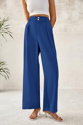 BTFBM Wide Leg Dress Pants Women Business Casual Outfits