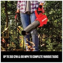 CRAFTSMAN V20 String Trimmer and Leaf Blower Combo Kit, Cordless (CMCK297M1)