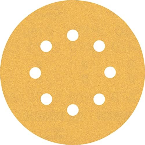 Bosch Professional 50x Expert C470 Sandpaper (for Hardwood, Paint on wood, Ø 125 mm, Grit 150, Accessories Random Orbital Sander)