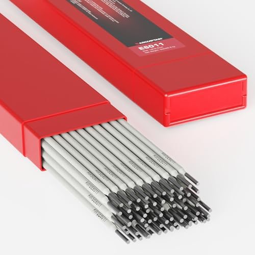 ARCCAPTAIN E6011 Welding Rods 1/8" 5LB Carbon Steel Stick Electrodes