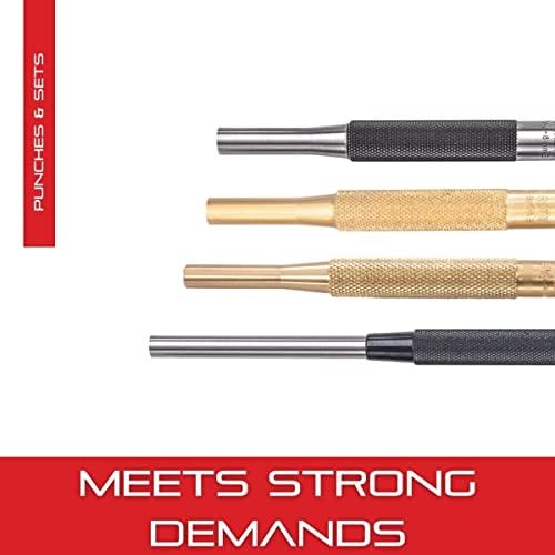 Starrett Steel Center Punch, 88mm Length, 2mm Dia