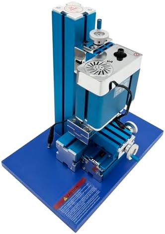 INTBUYING AC100V-240V Mini Meta Milling Machine 36W Small and Micro Drilling and Milling Machine for DIY and School