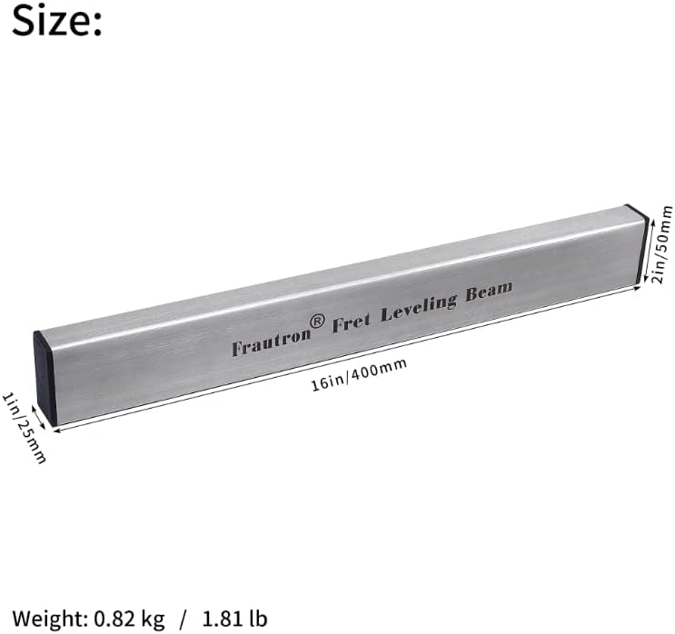 Fret Leveling Beam, Guitar Fret Leveler Sanding File Sander Block