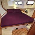 JS Sanders Collection 4PC Boat Sheet Set Universal AFT Berth, Wine