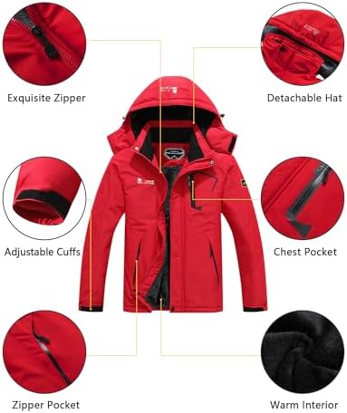 Men's Ski Jacket Winter Coat