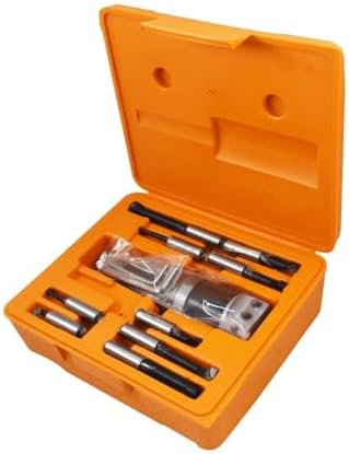 findmall 2 Inch Boring Head R8 Shank Boring Tool Set 9pcs 1/2" Carbide Bar