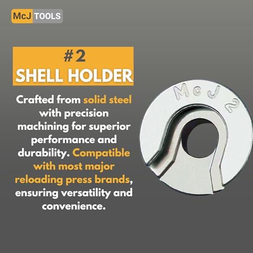 McJ Tools Reloading Cartridge Shell-Holders