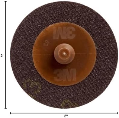 3M Roloc Disc, 361F, 36 YF-weight, TR, 2 in, Die R200P